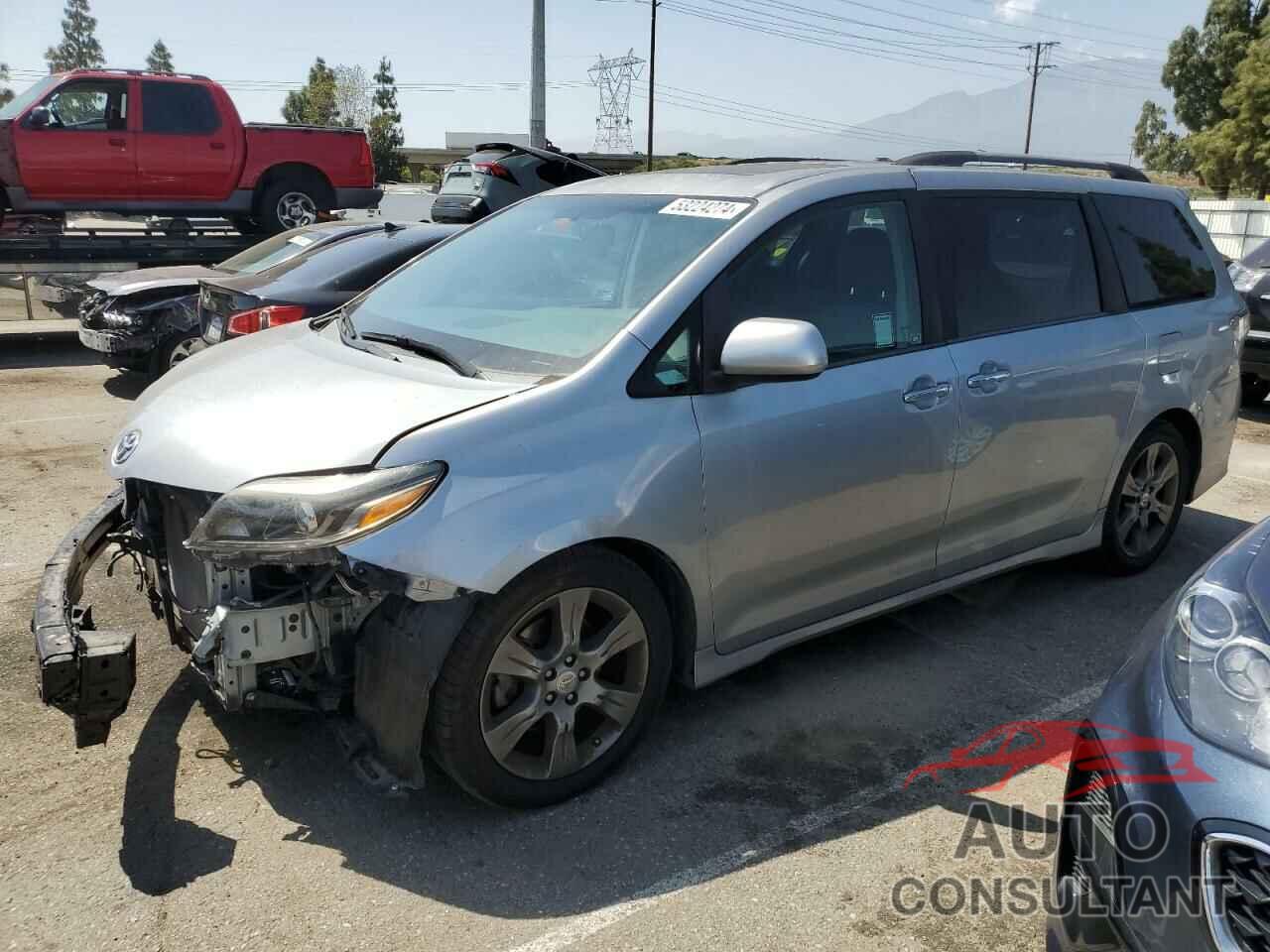 TOYOTA SIENNA 2016 - 5TDXK3DC1GS722759