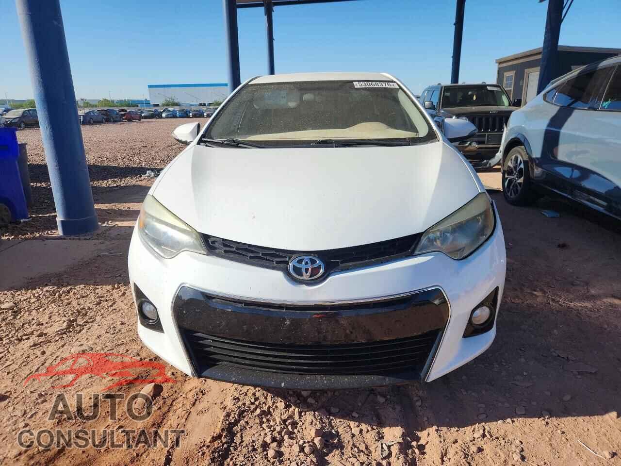 TOYOTA COROLLA 2015 - 5YFBURHE1FP308701