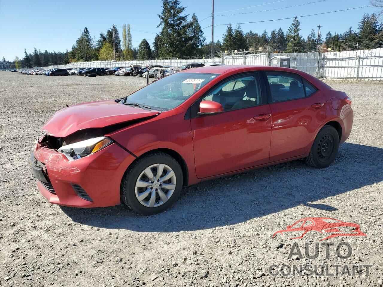 TOYOTA COROLLA 2016 - 2T1BURHEXGC663870