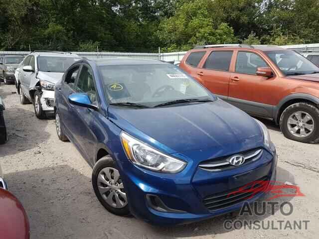 HYUNDAI ACCENT 2017 - KMHCT4AE6HU173723