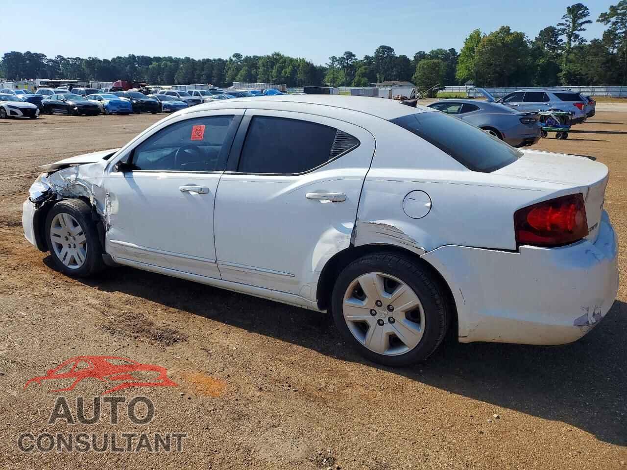 DODGE AVENGER 2012 - 1C3CDZAB9CN323254