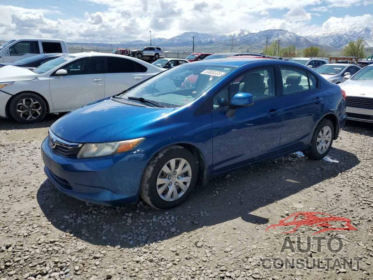 HONDA CIVIC 2012 - 19XFB2F58CE027459