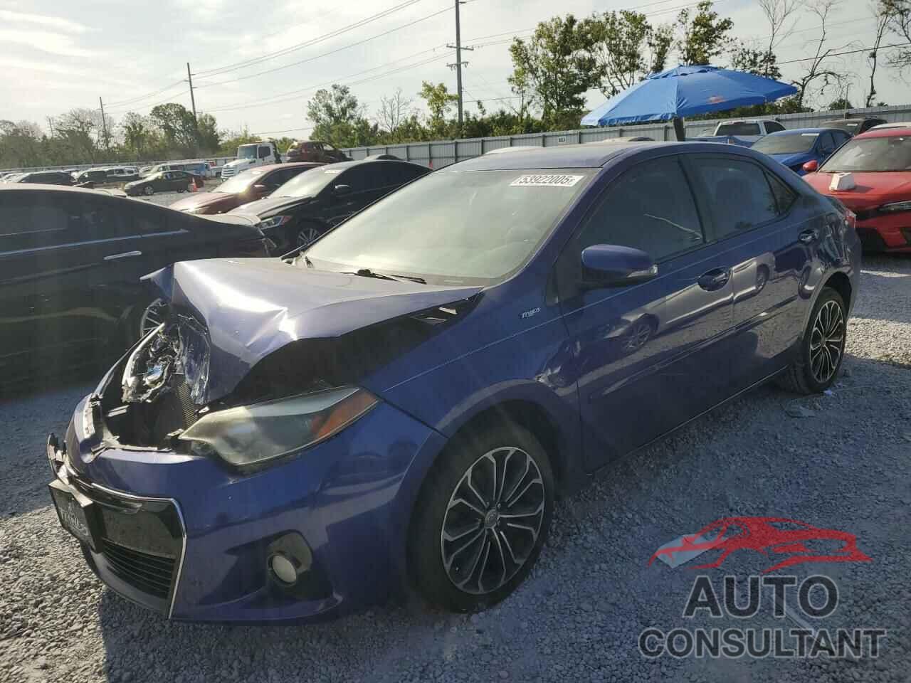 TOYOTA COROLLA 2015 - 2T1BURHE8FC261764