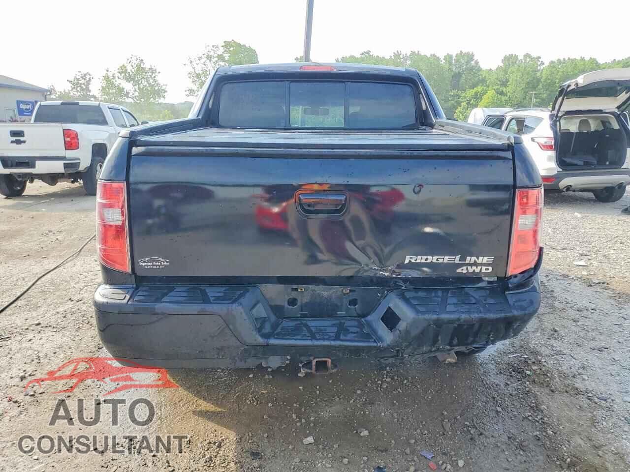 HONDA RIDGELINE 2010 - 5FPYK1F52AB011694