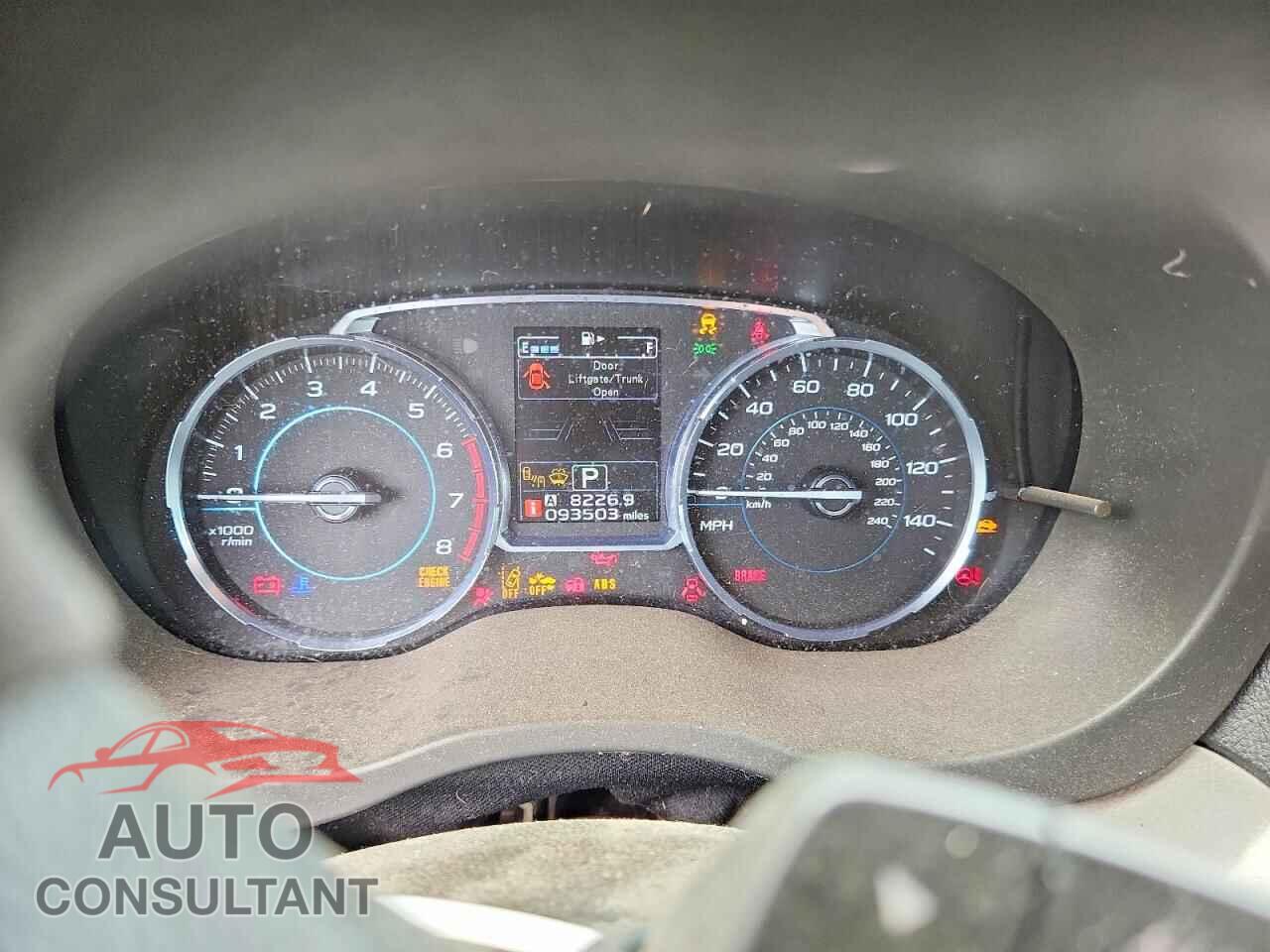 SUBARU FORESTER 2017 - JF2SJAGC2HH536975