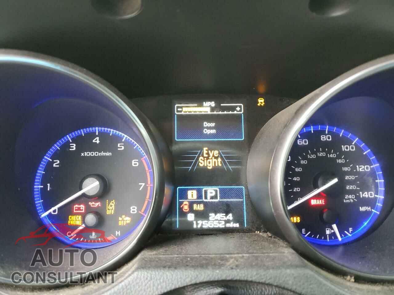 SUBARU OUTBACK 2017 - 4S4BSANC2H3207314