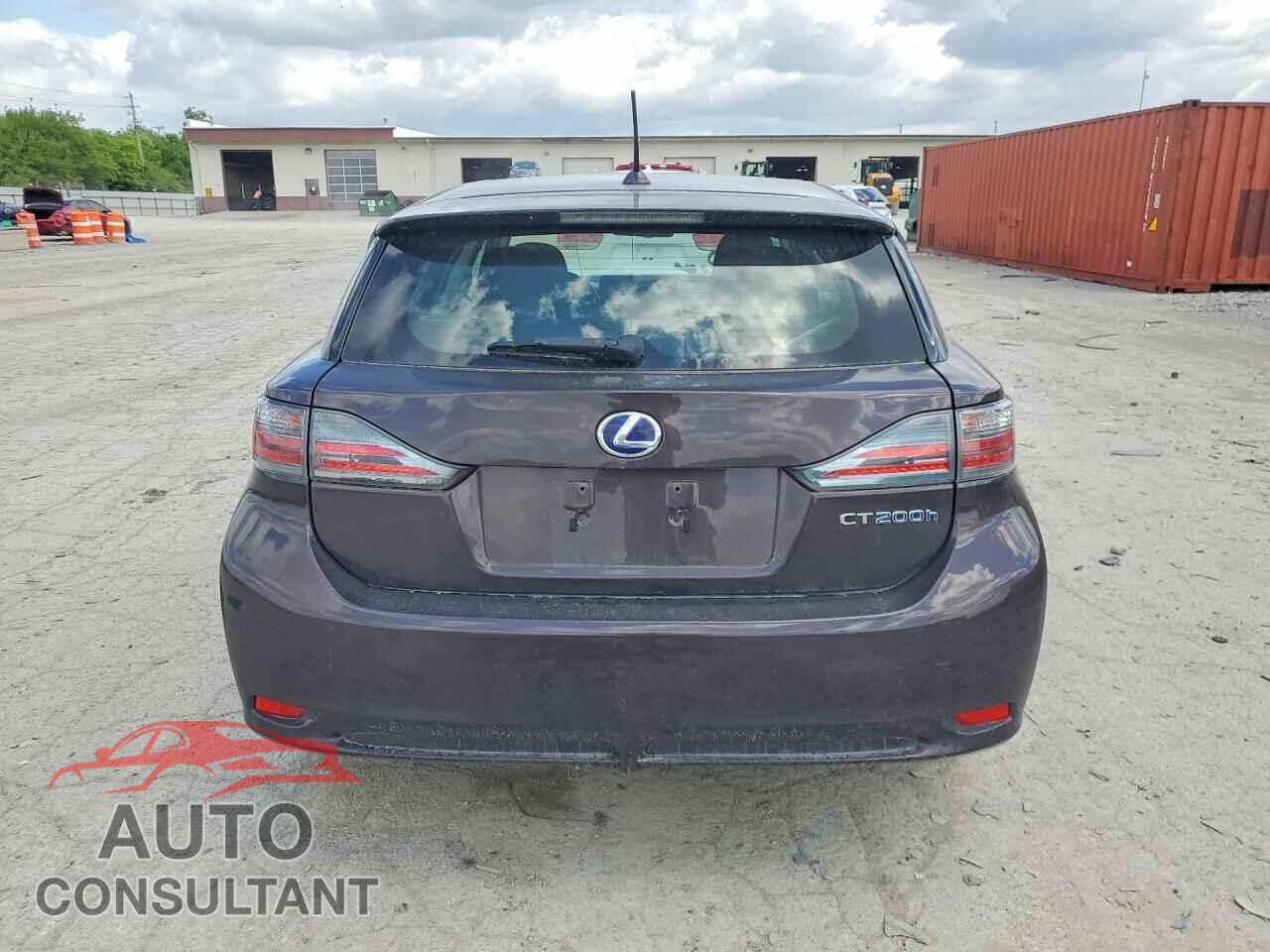 LEXUS CT 200 2011 - JTHKD5BHXB2043280