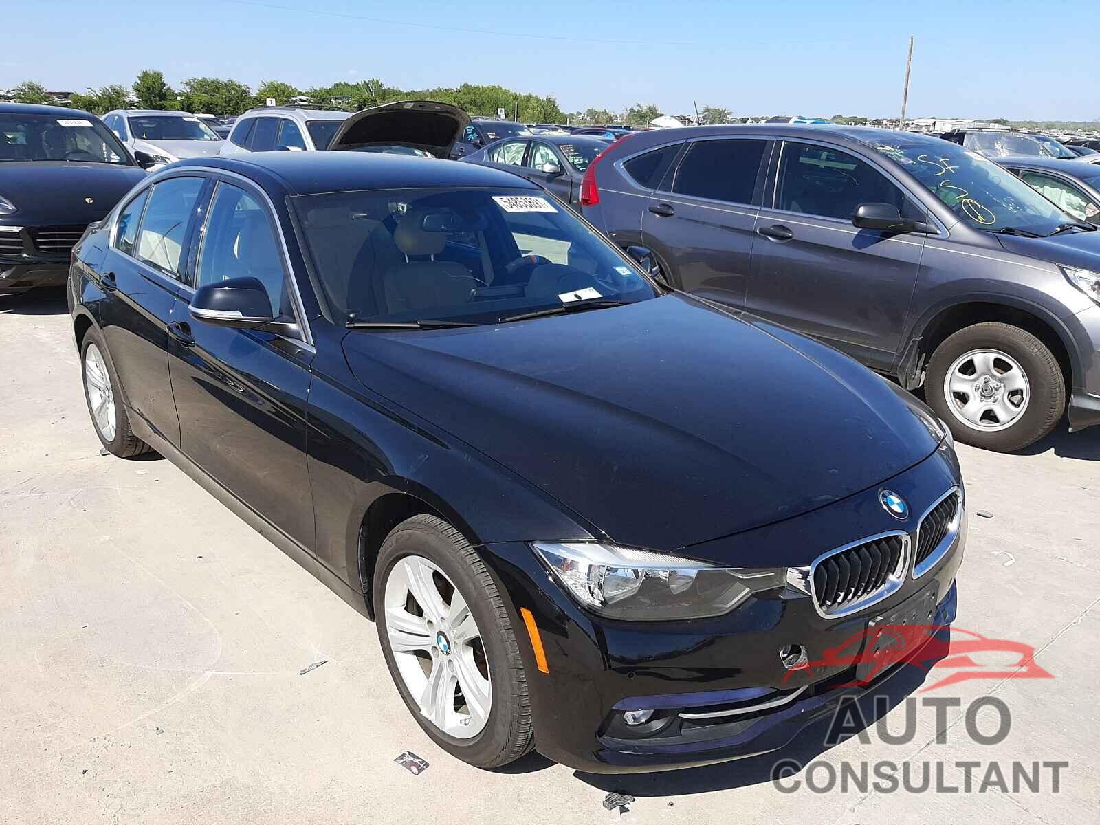 BMW 3 SERIES 2017 - WBA8B9G39HNU55586