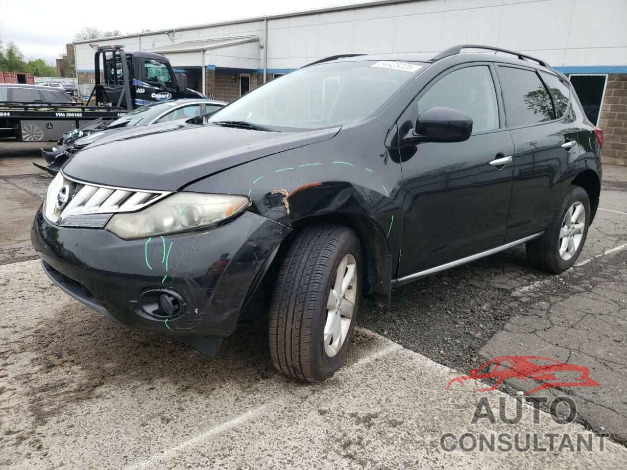 NISSAN MURANO 2009 - JN8AZ18W39W207747