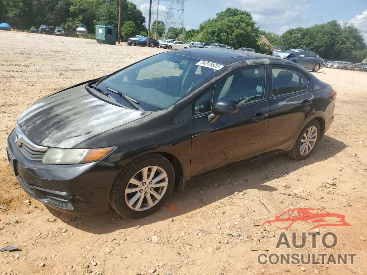 HONDA CIVIC 2012 - 2HGFB2F83CH545012