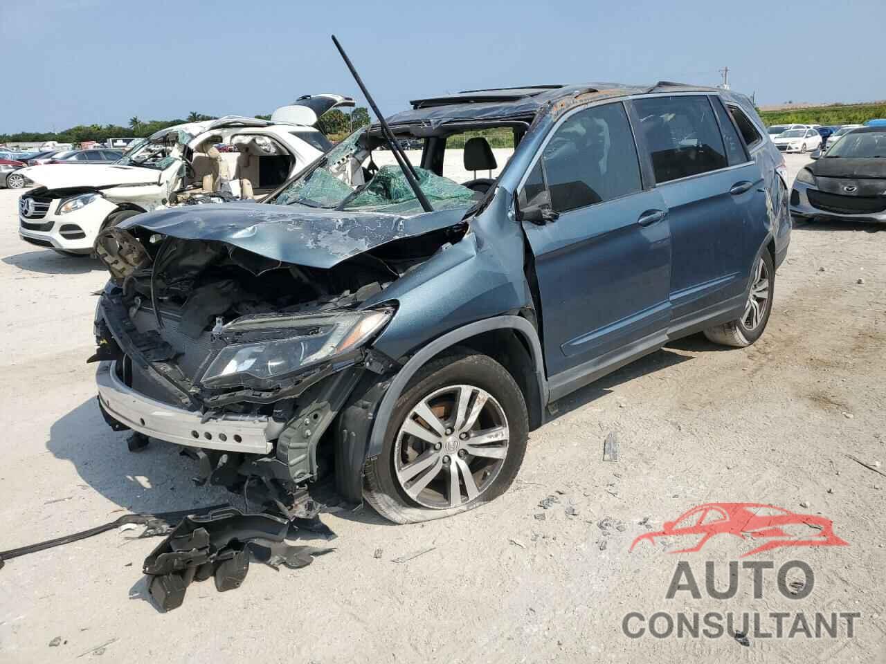 HONDA PILOT 2017 - 5FNYF5H50HB015982