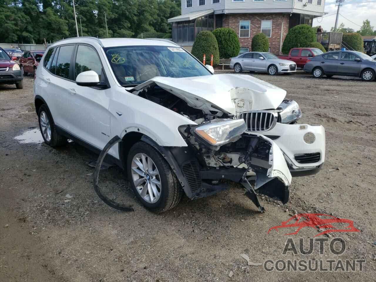 BMW X3 2016 - 5UXWX9C55G0D87805