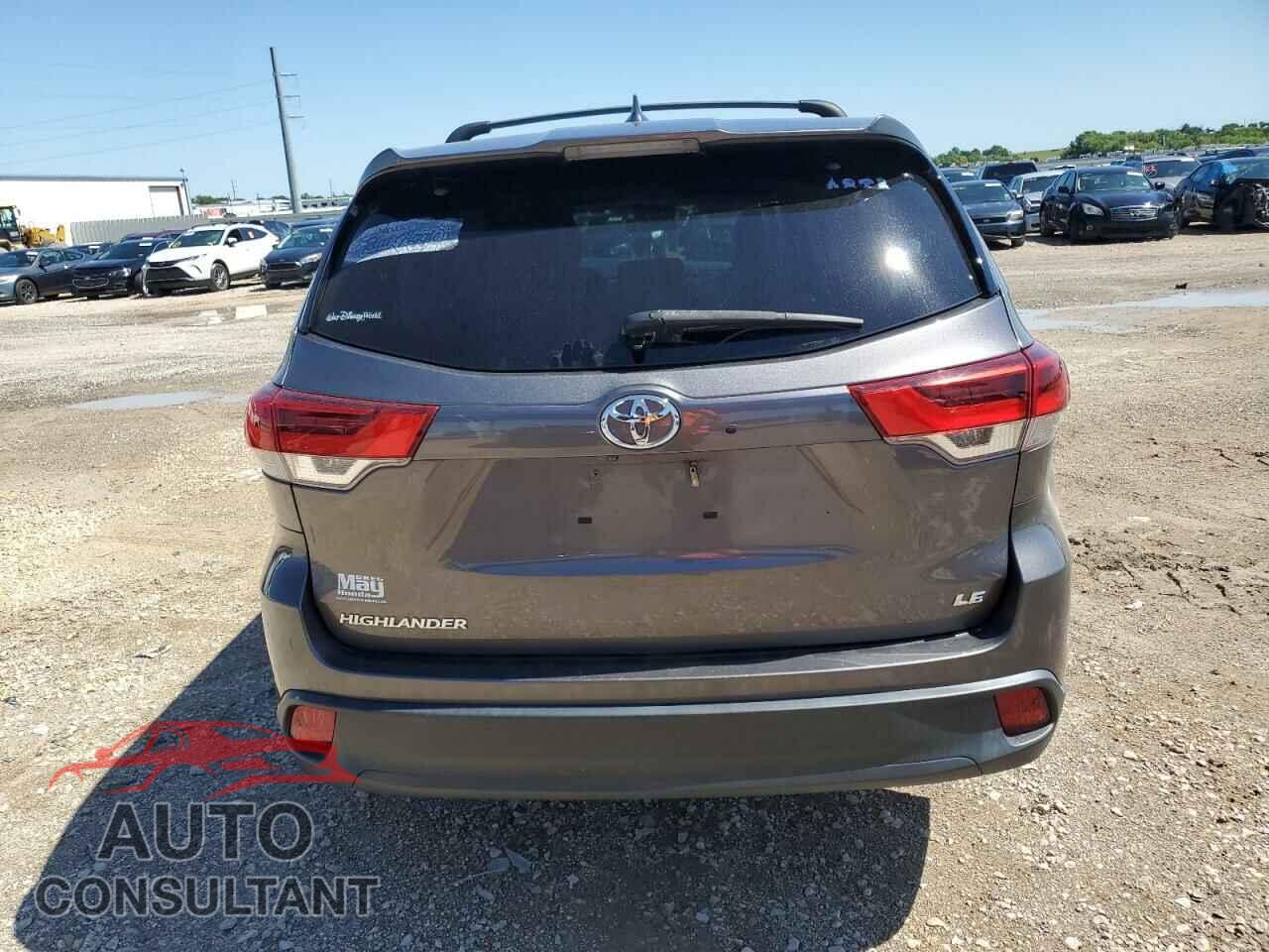 TOYOTA HIGHLANDER 2017 - 5TDZZRFH4HS232589