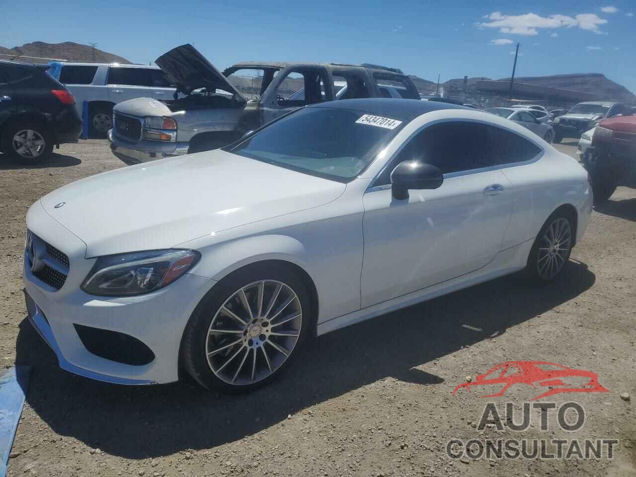 MERCEDES-BENZ C-CLASS 2017 - WDDWJ4JB4HF494666