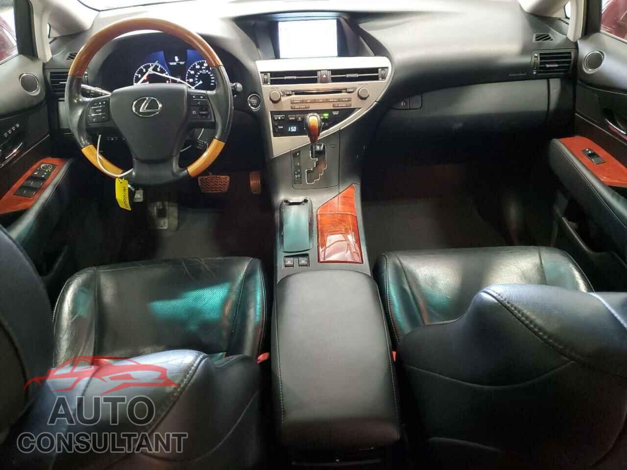 LEXUS RX350 2012 - 2T2BK1BA6CC142860