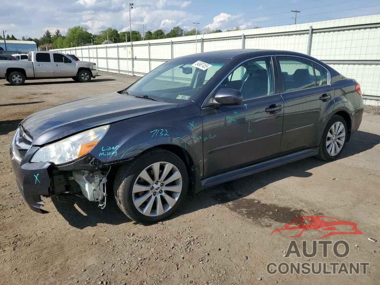 SUBARU LEGACY 2012 - 4S3BMBK6XC3036050