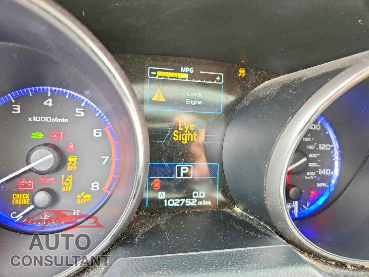 SUBARU OUTBACK 2019 - 4S4BSAHC3K3286625