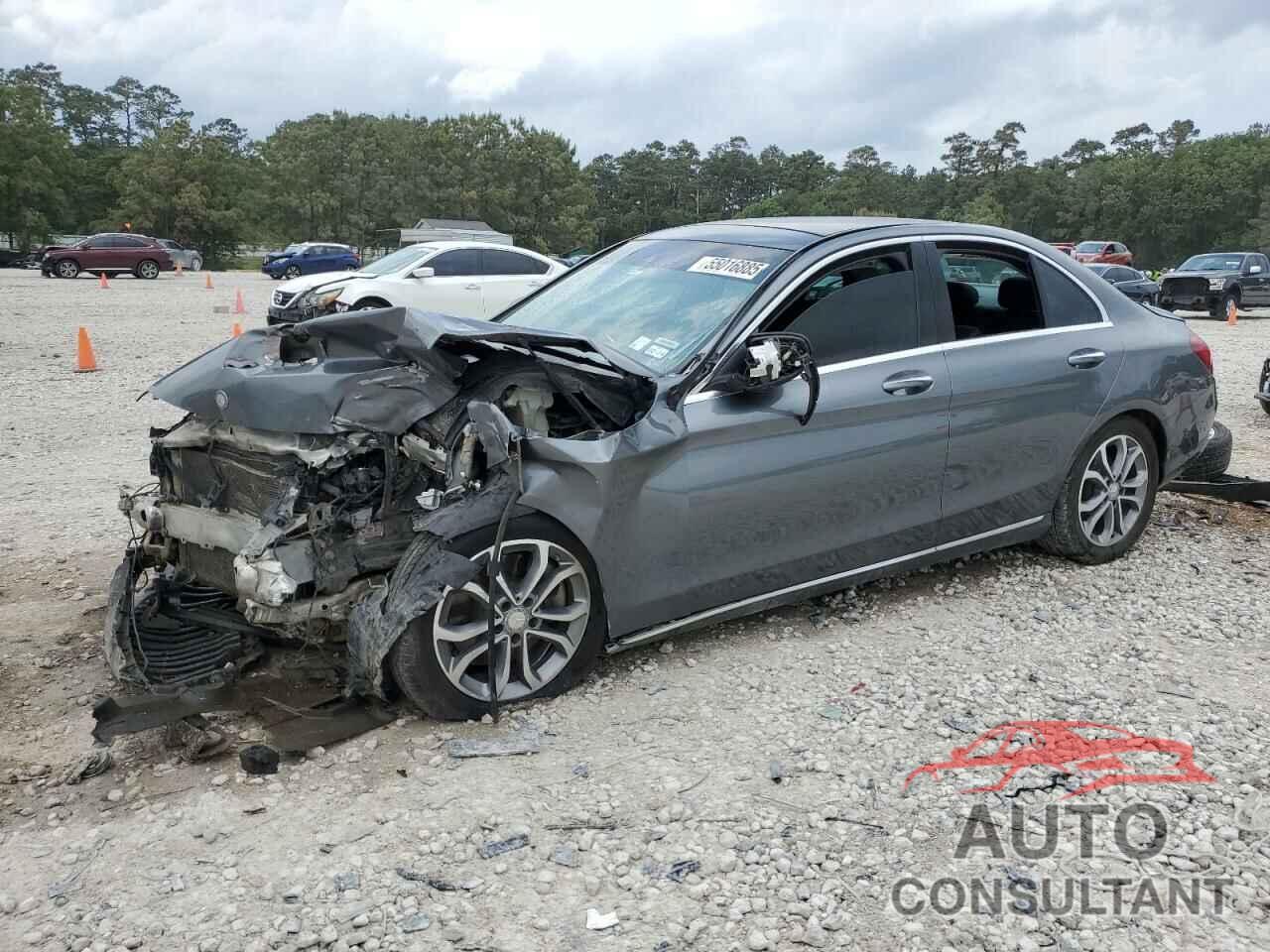 MERCEDES-BENZ C-CLASS 2017 - 55SWF4KB7HU197422