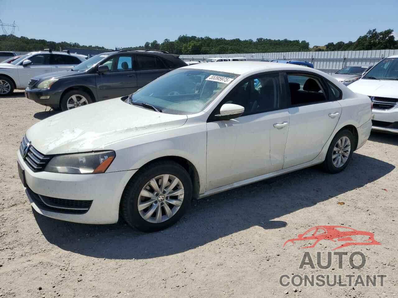 VOLKSWAGEN PASSAT 2012 - 1VWAP7A30CC098576