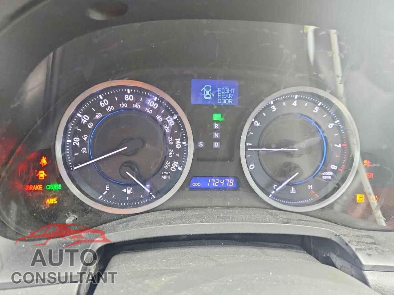 LEXUS IS 2011 - JTHBF5C26B5145615