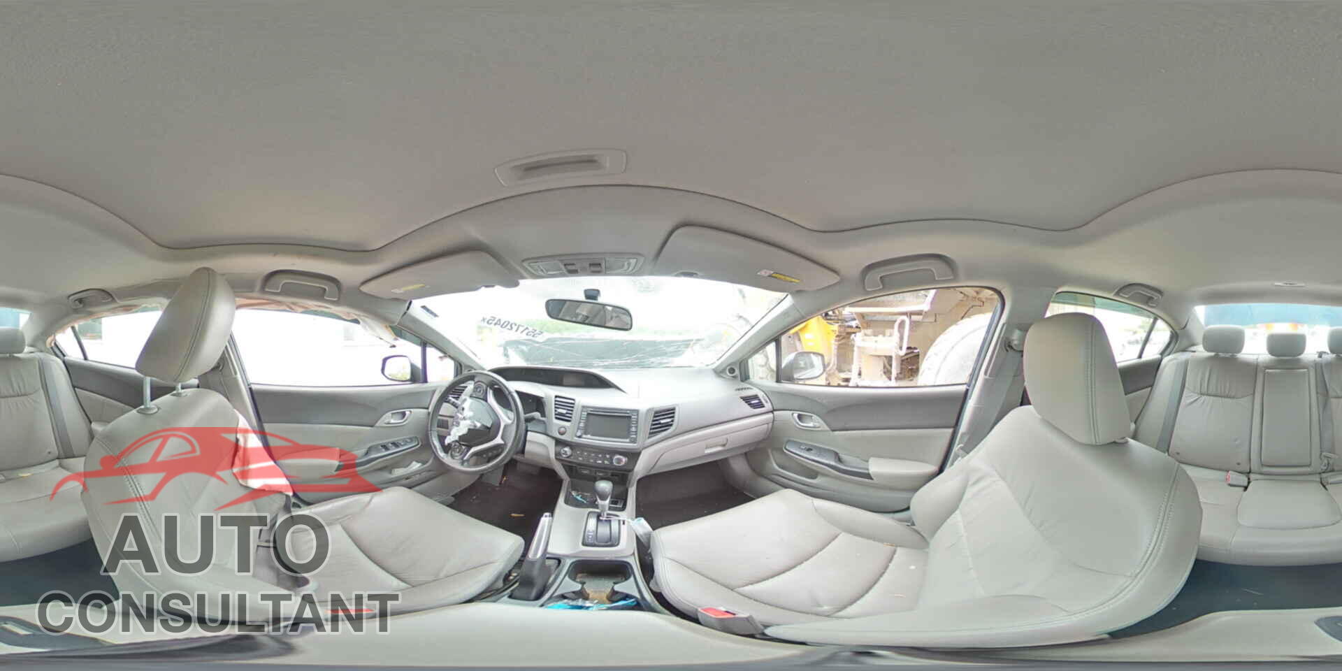 HONDA CIVIC 2012 - 2HGFB2F91CH505231