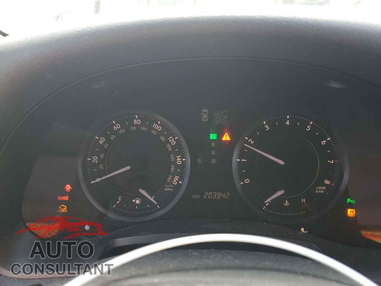 LEXUS IS 2010 - JTHFF2C20A2506434