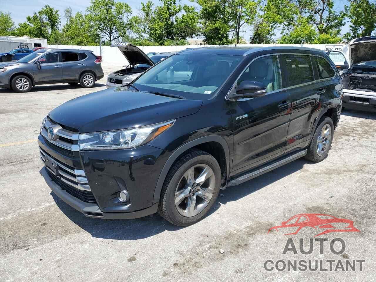 TOYOTA HIGHLANDER 2018 - 5TDDGRFH0JS038003