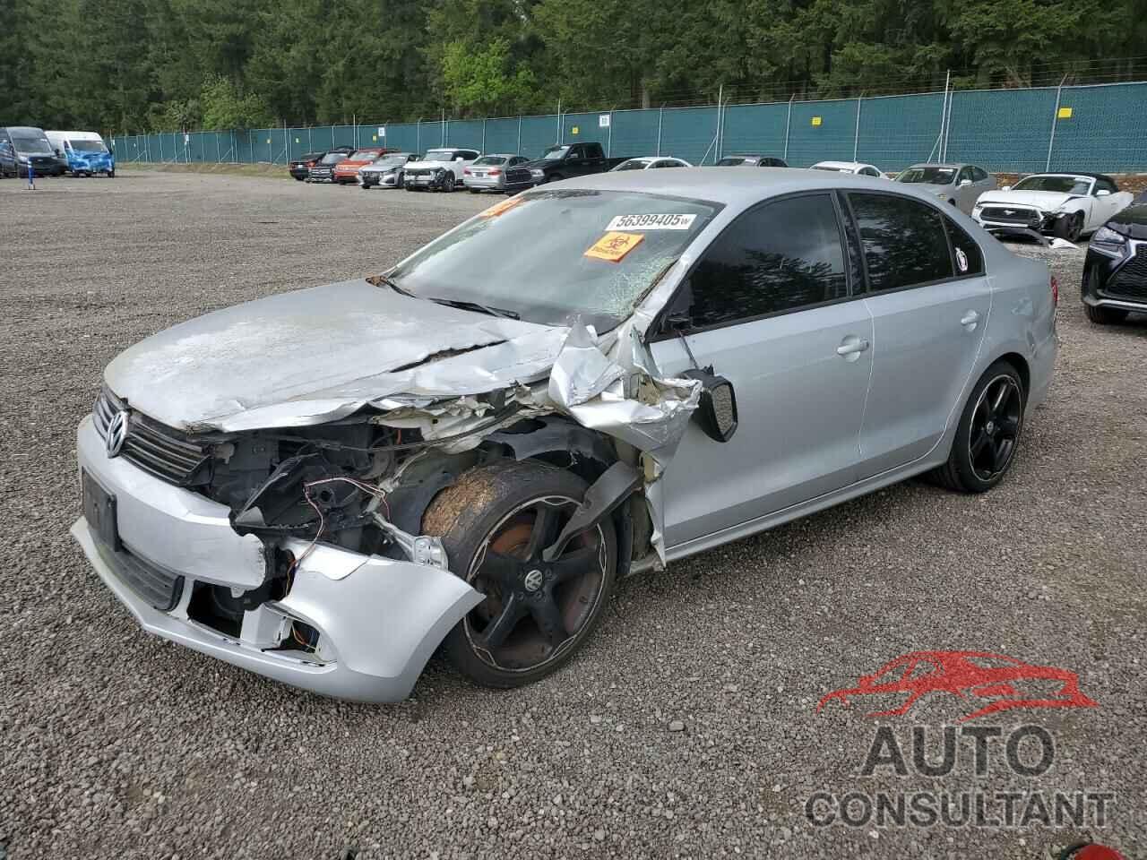 VOLKSWAGEN JETTA 2012 - 3VW2K7AJ7CM301530
