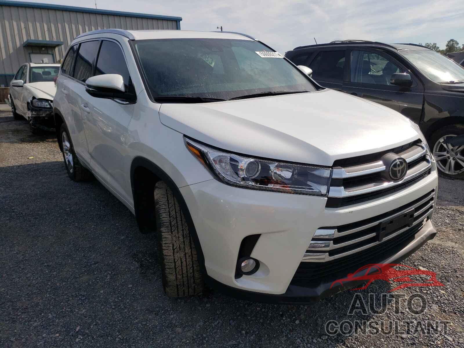 TOYOTA HIGHLANDER 2018 - 5TDDZRFH6JS882945