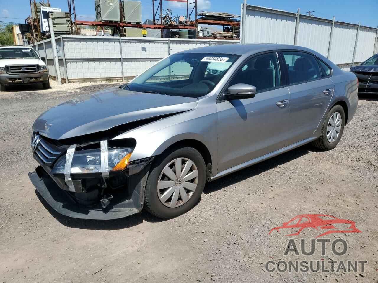 VOLKSWAGEN PASSAT 2013 - 1VWAP7A37DC149900