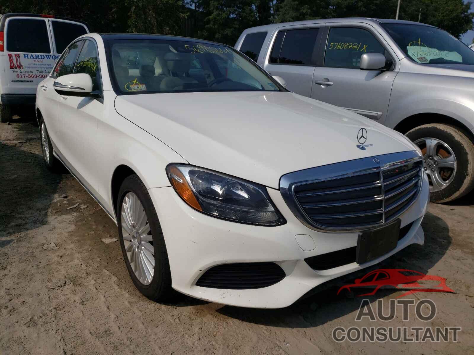 MERCEDES-BENZ C-CLASS 2017 - 55SWF4KB4HU196034