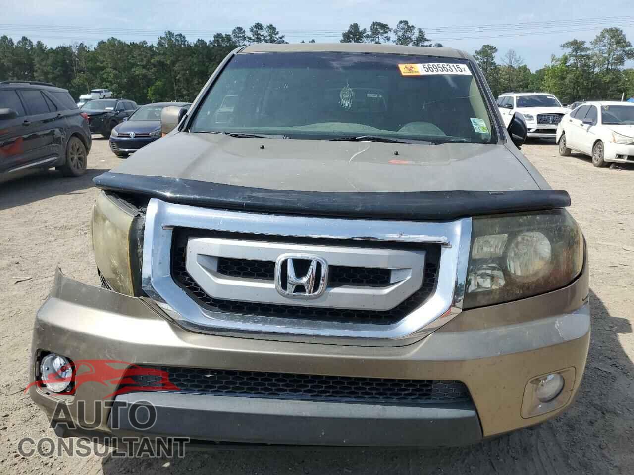 HONDA PILOT 2011 - 5FNYF3H50BB045611