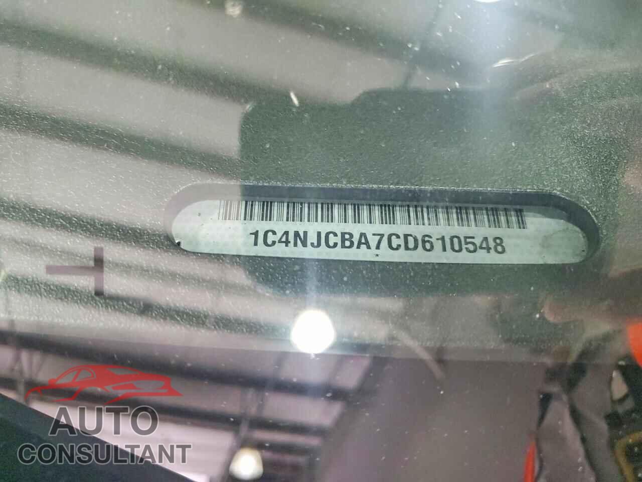 JEEP COMPASS 2012 - 1C4NJCBA7CD610548