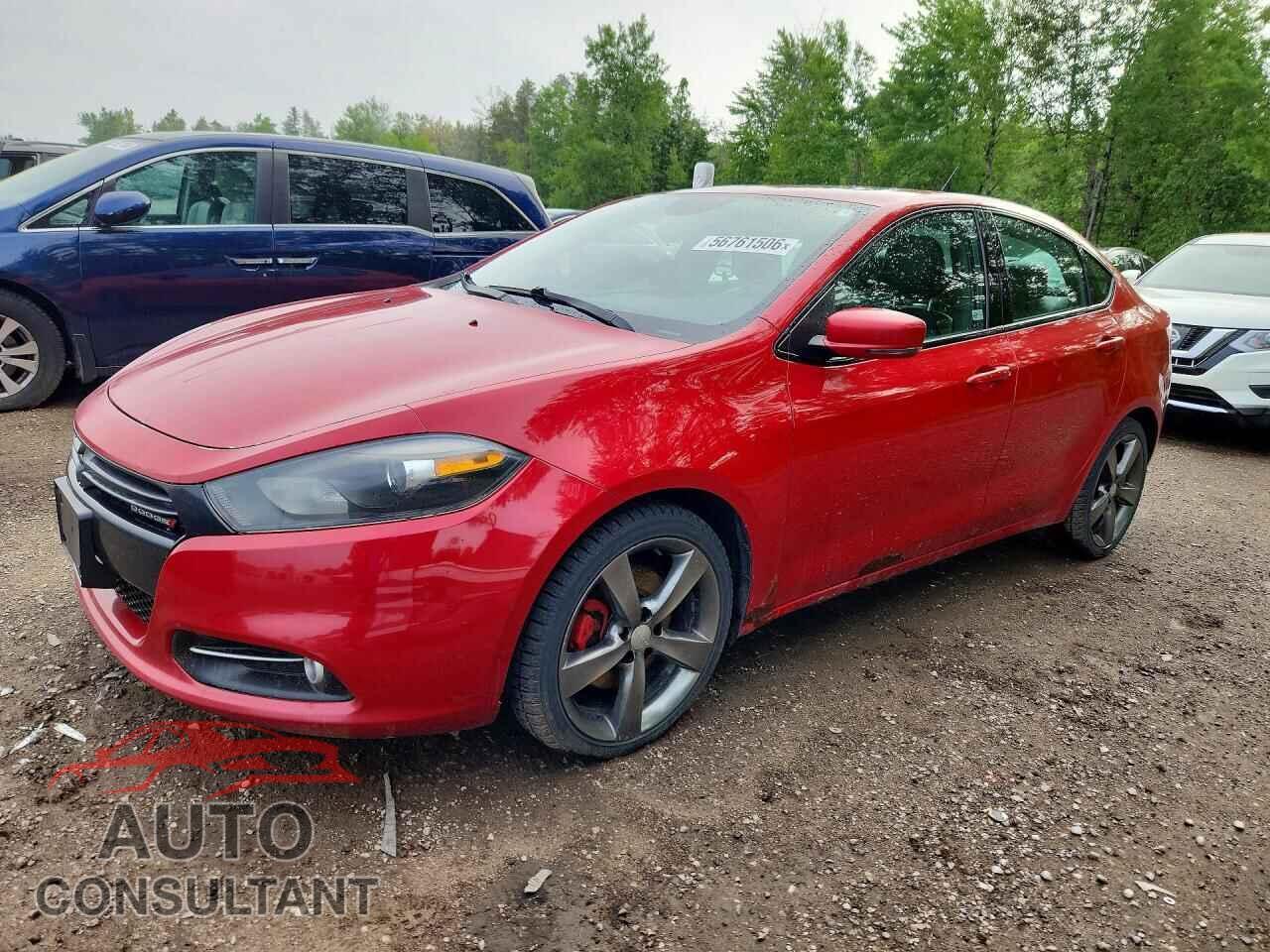 DODGE DART 2015 - 1C3CDFEB5FD150481