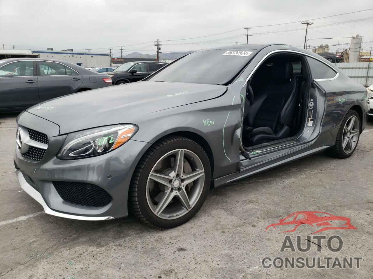 MERCEDES-BENZ C-CLASS 2017 - WDDWJ4KB4HF371951