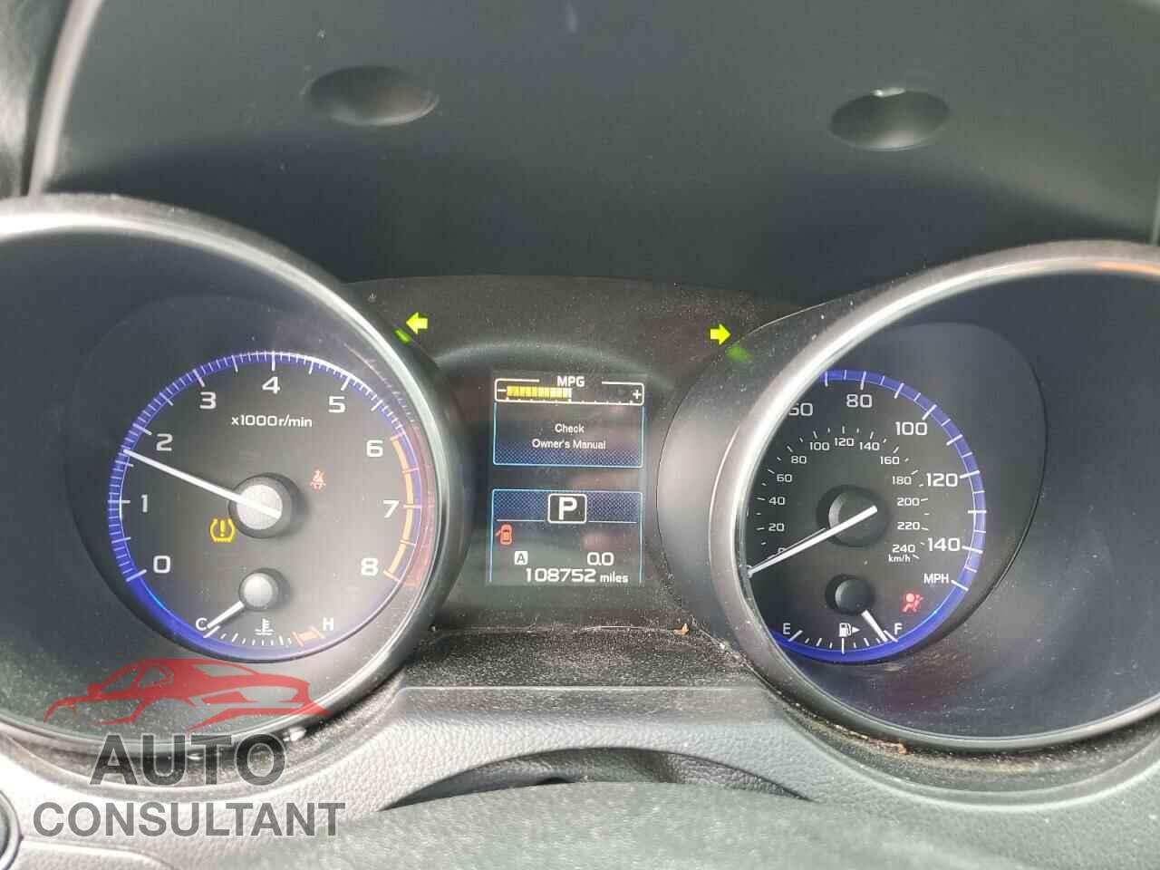 SUBARU OUTBACK 2017 - 4S4BSACC0H3321332