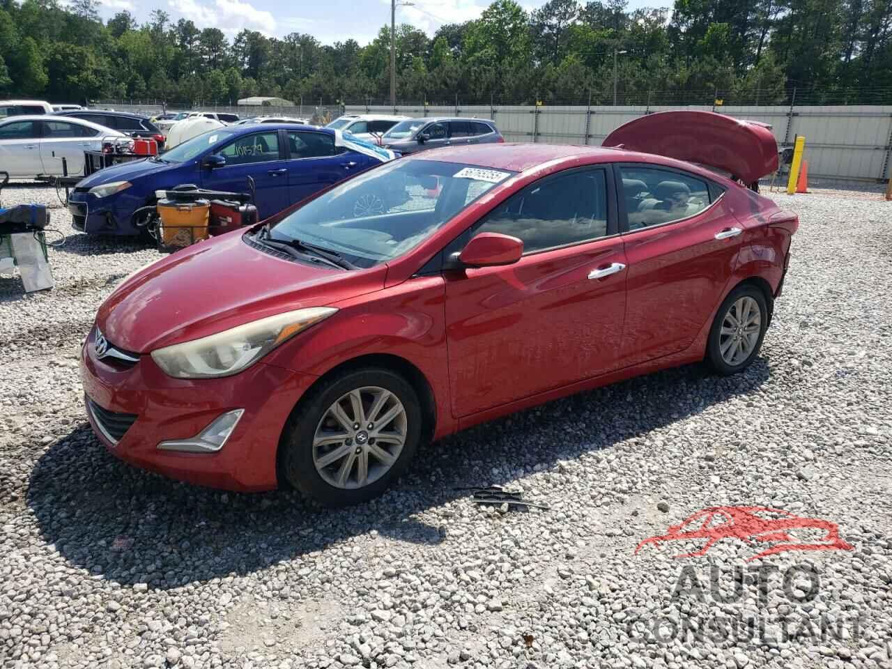 HYUNDAI ELANTRA 2016 - KMHDH4AE4GU601163