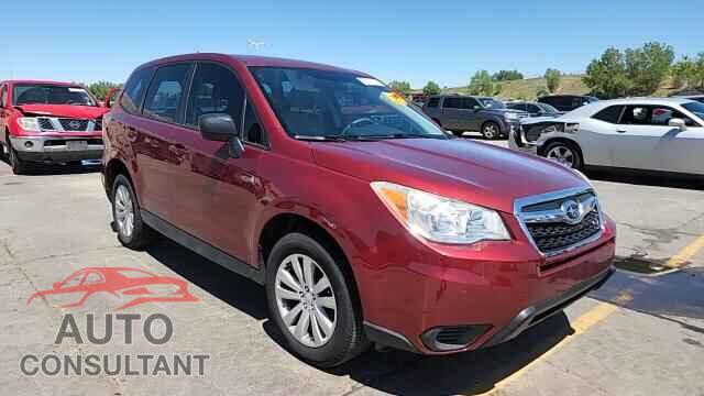 SUBARU FORESTER 2014 - JF2SJAAC5EH459958