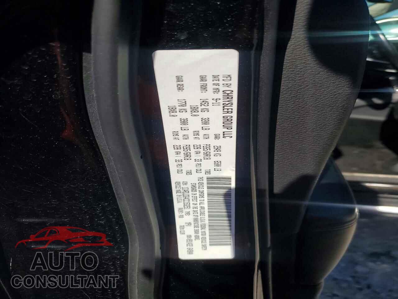 DODGE DURANGO 2012 - 1C4RDJDG4CC153251
