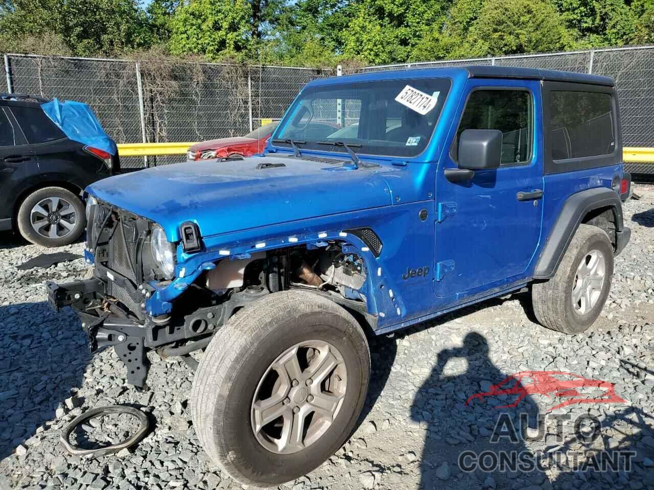 JEEP WRANGLER 2022 - 1C4GJXAG9NW166943