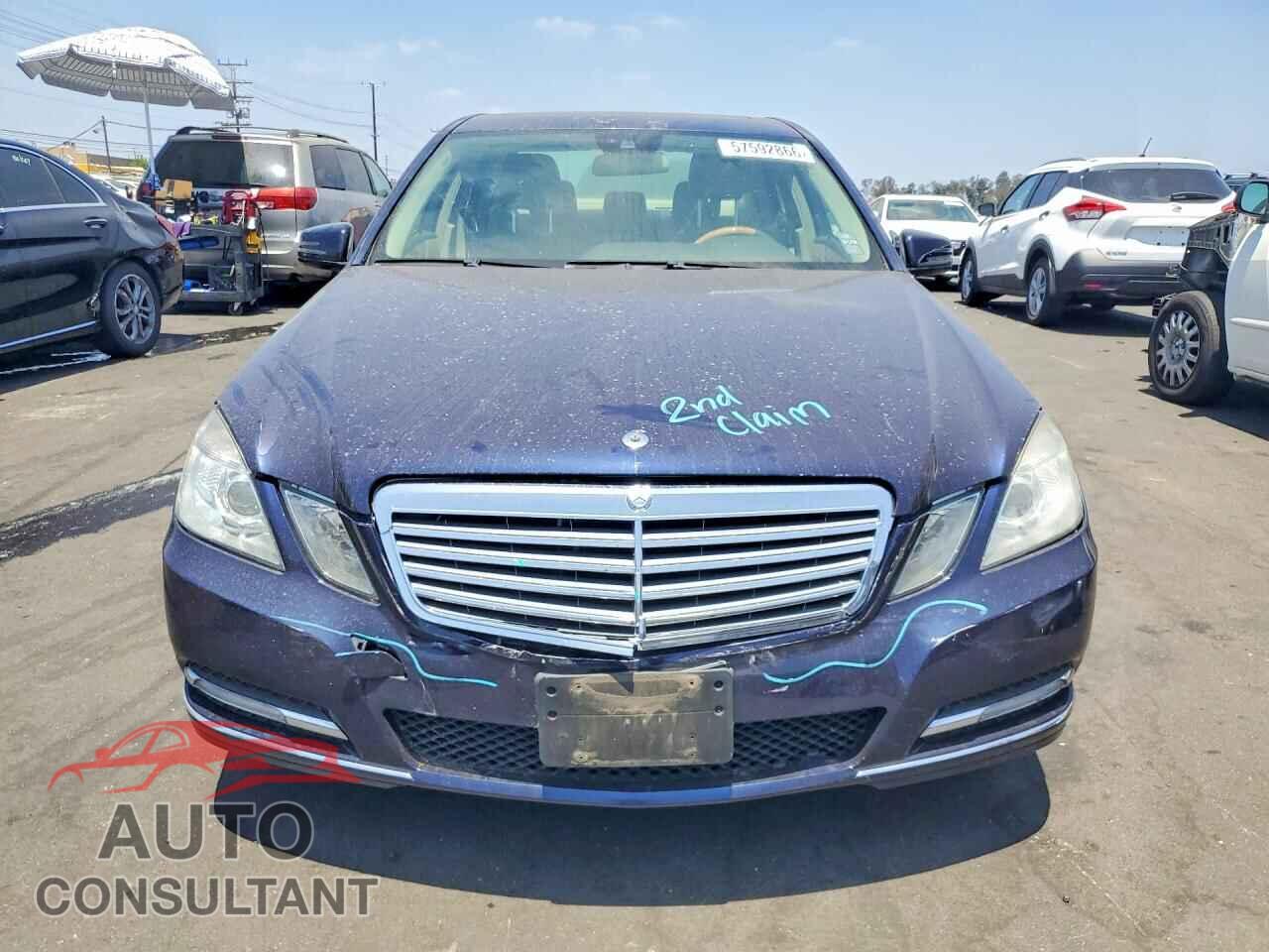 MERCEDES-BENZ E-CLASS 2012 - WDDHF5KB2CA562256