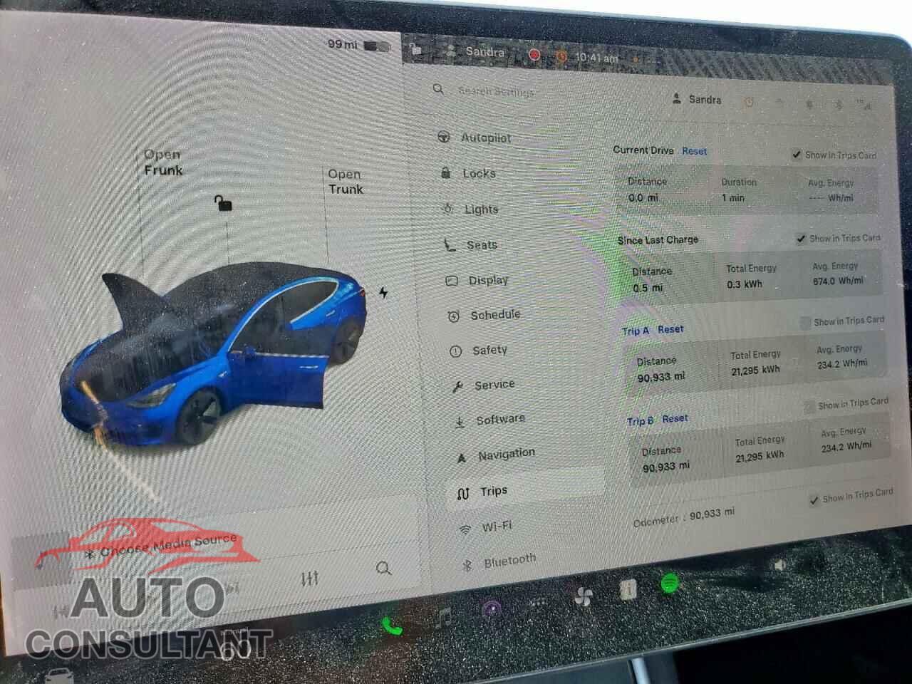 TESLA MODEL 3 2019 - 5YJ3E1EA3KF309133