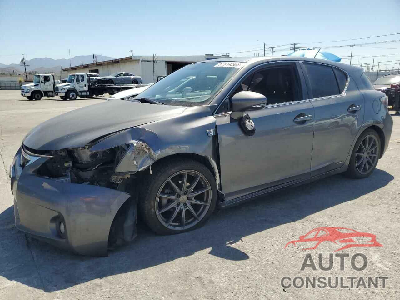 LEXUS CT 200 2012 - JTHKD5BH8C2116437