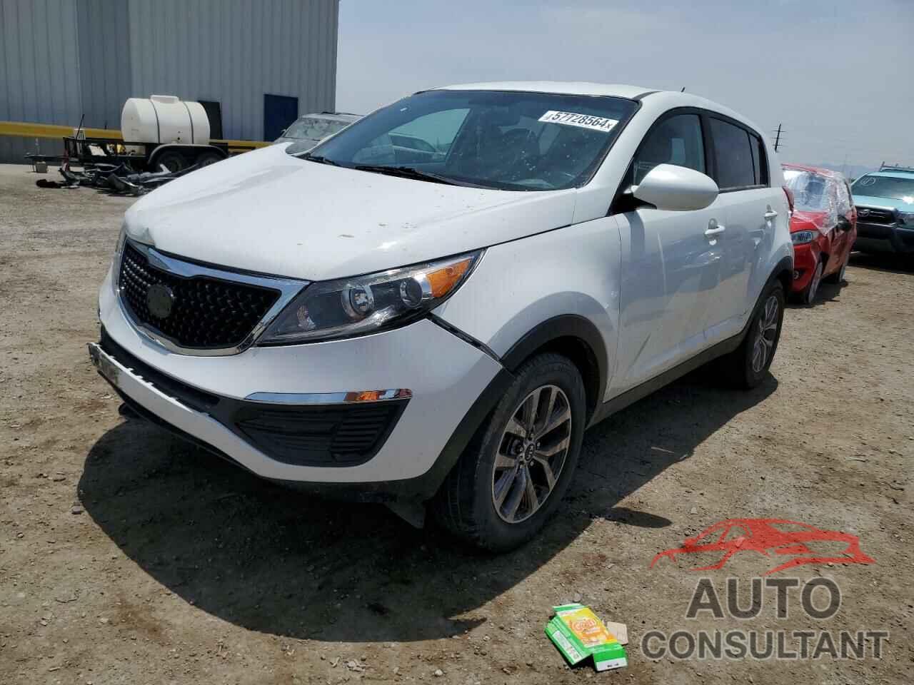 KIA SPORTAGE 2016 - KNDPB3AC6G7864782