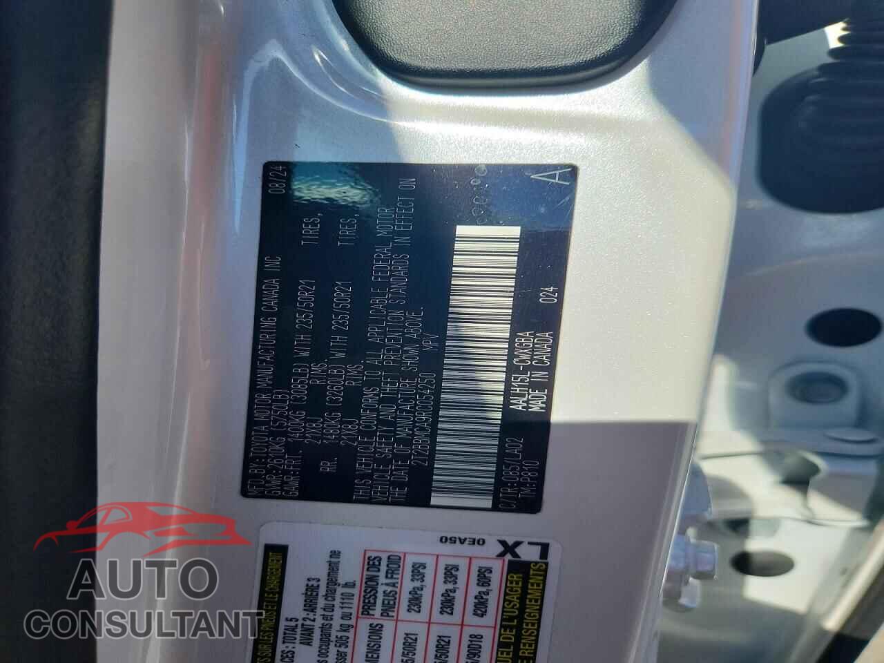 LEXUS UNKNOWN 2024 - 2T2BBMCA9RC054250