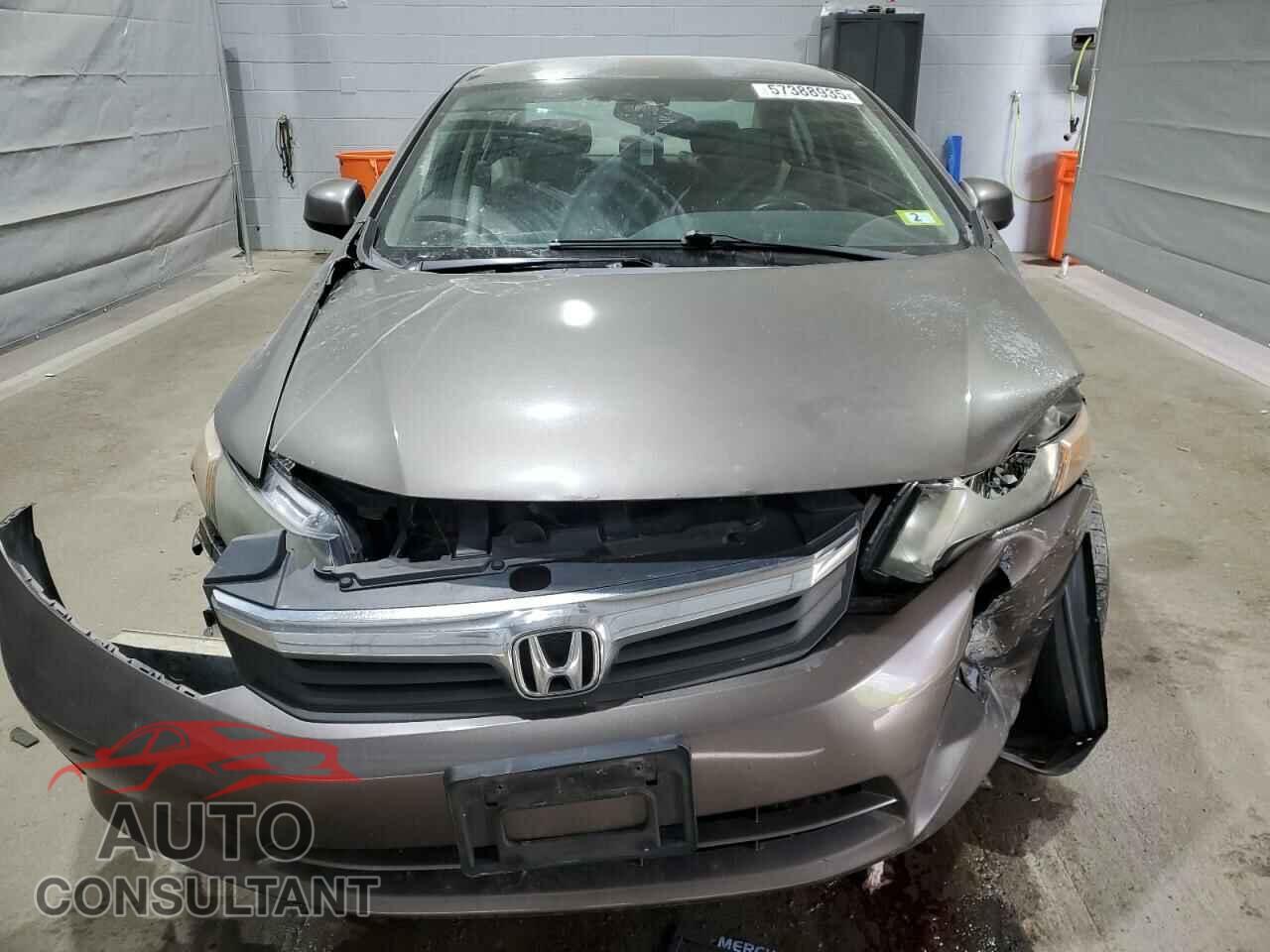 HONDA CIVIC 2012 - 2HGFB2F5XCH588526