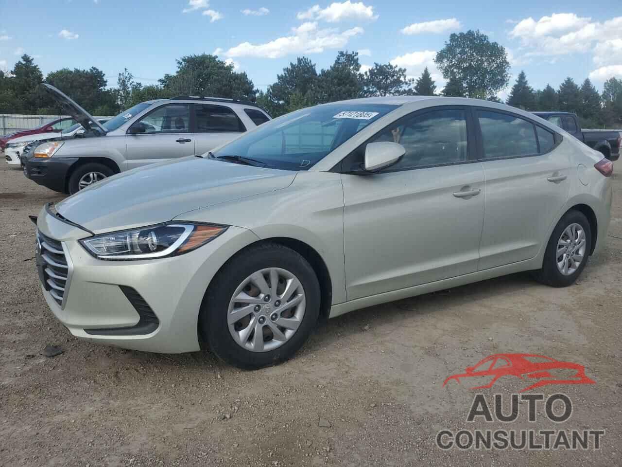 HYUNDAI ELANTRA 2017 - KMHD74LF1HU350998