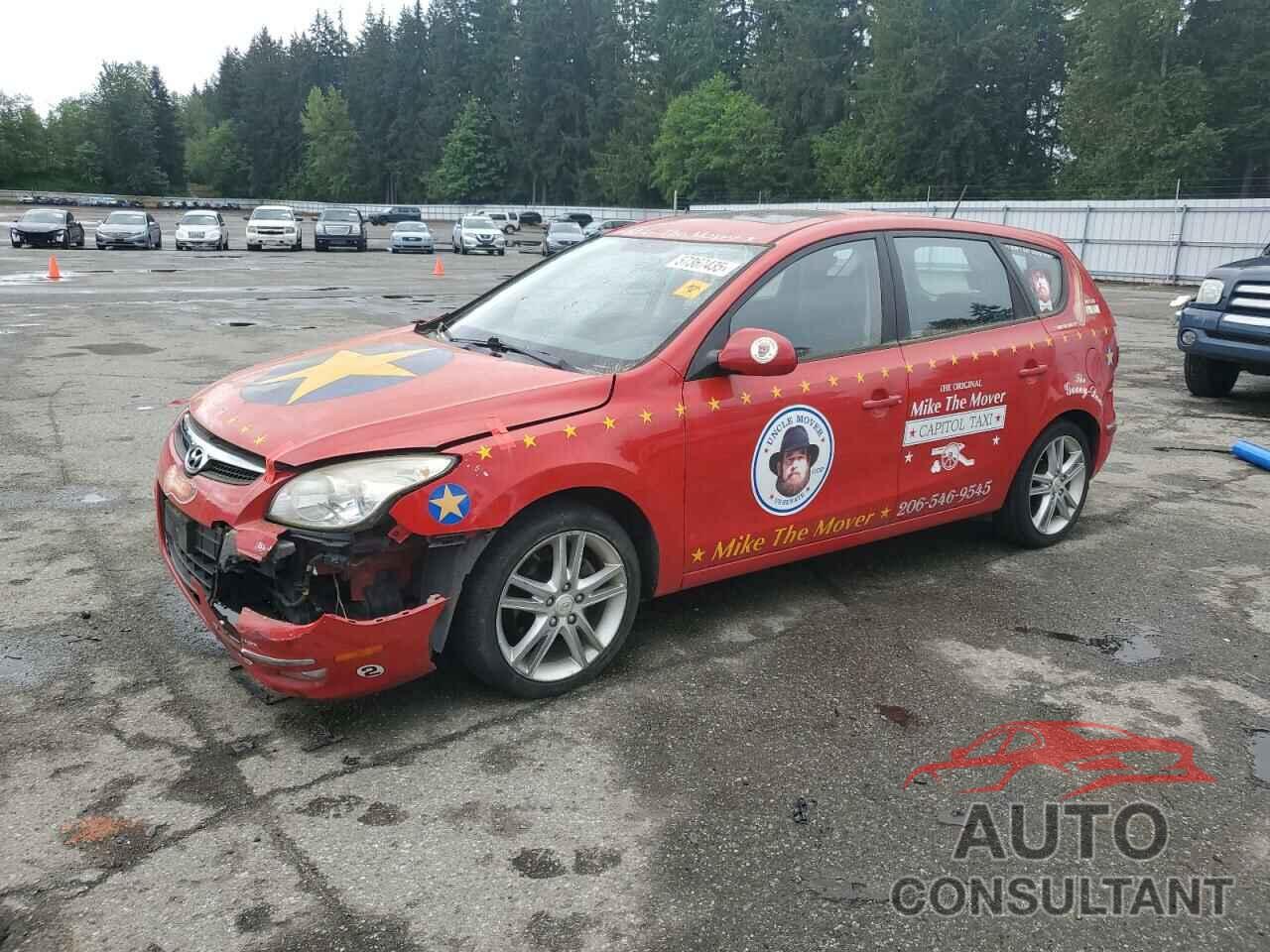 HYUNDAI ELANTRA 2009 - KMHDC86E39U041010