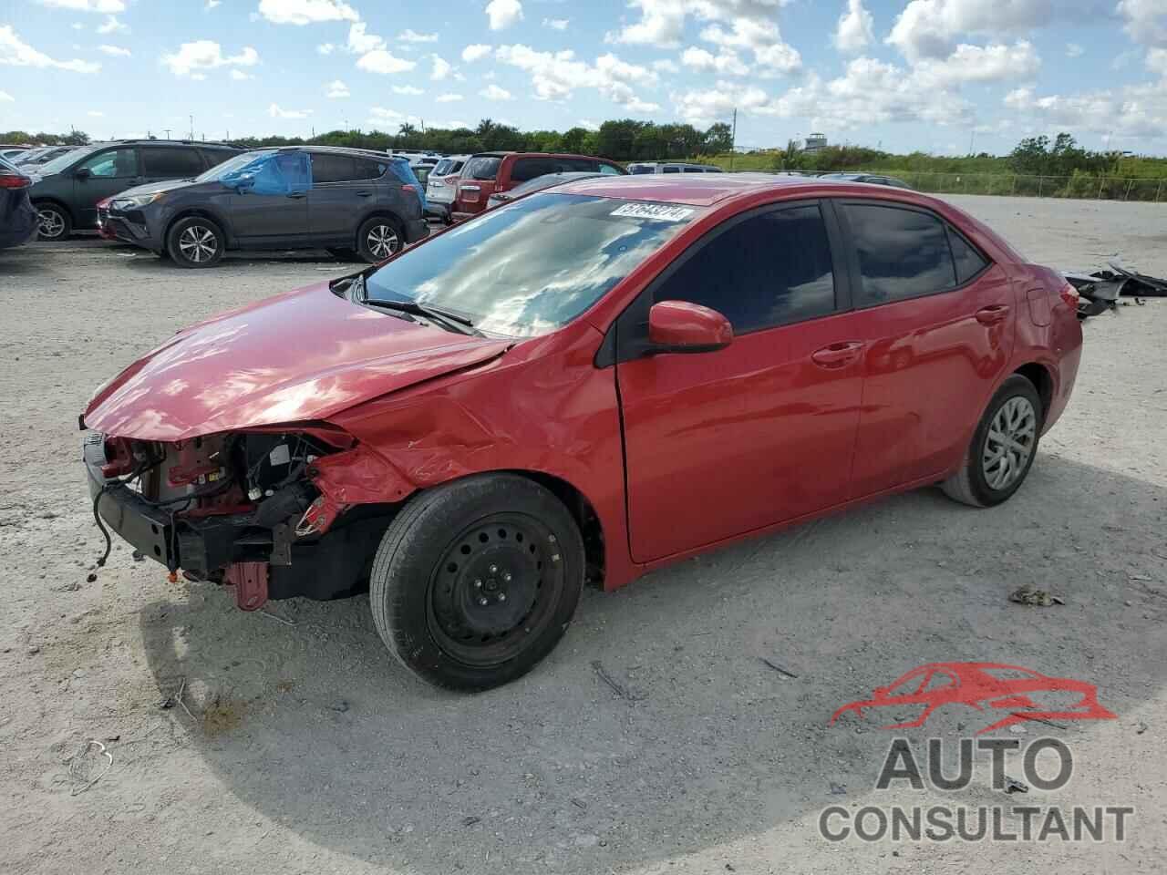 TOYOTA COROLLA 2019 - 2T1BURHE4KC195577