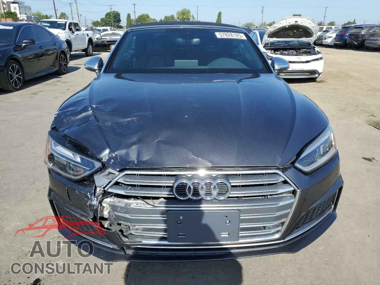 AUDI S5/RS5 2018 - WAUY4GF57JN005703